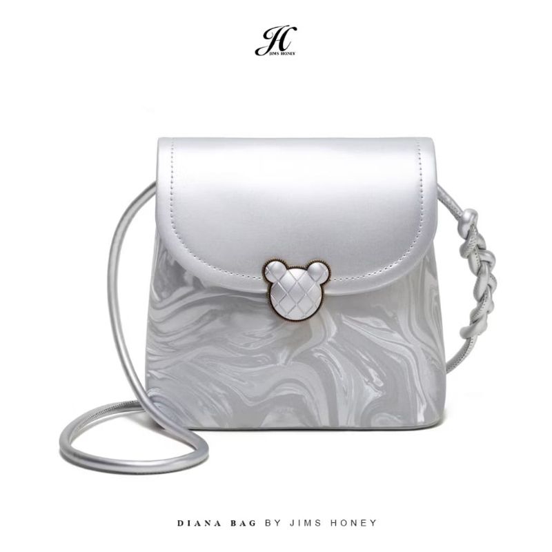 Jims Honey Original Diana Bag Silver