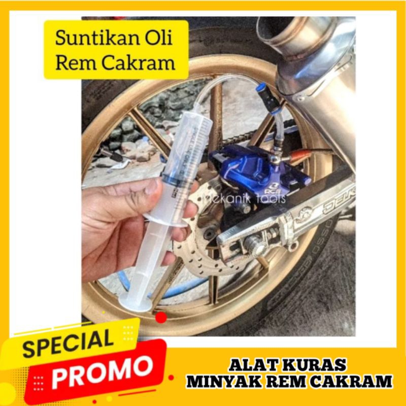 Alat Kuras Minyak Rem Cakram Suntikan Minyak Rem Buang Angin Rem Cakram Motor Mobil