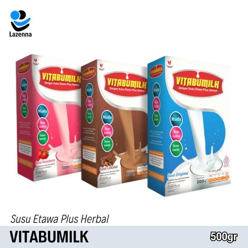 

VITABUMILK Susu Plus Gemuk Etawa Herbal 500 gram