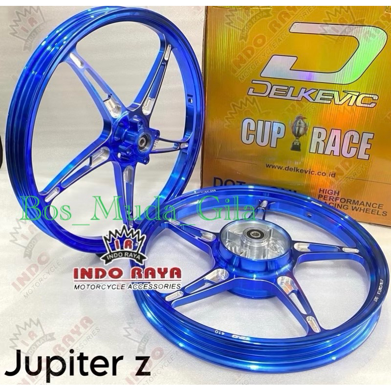 VELG DELKEVIC KSPEED BINTANG LAUT JUPITER/VEGA Z.R/MX OLD/F1ZR,UK 1.40X17/1.60X17,VELG DND K-SPEED .