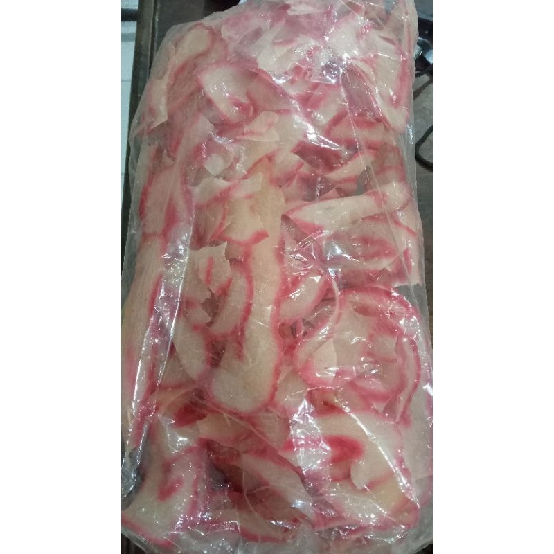 

Kerupuk kromoleo / kerupuk singkong kemasan 500 kg, terbuat dari singkong pilihan
