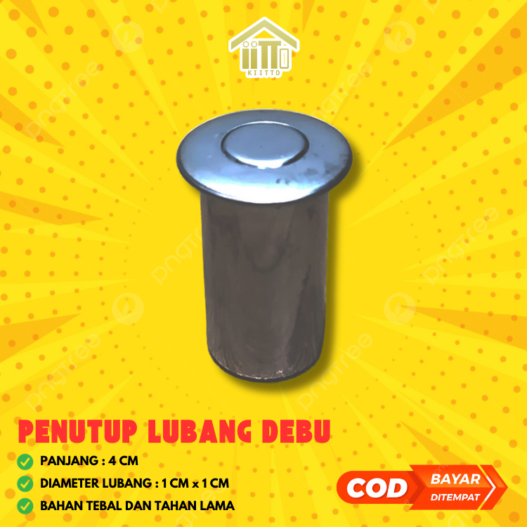 PENUTUP LUBANG DEBU LANTAI / LUBANG GRENDEL SLOT TANAM STAINLESS / LUBANG GRENDEL TANAM PENUTUP LANT