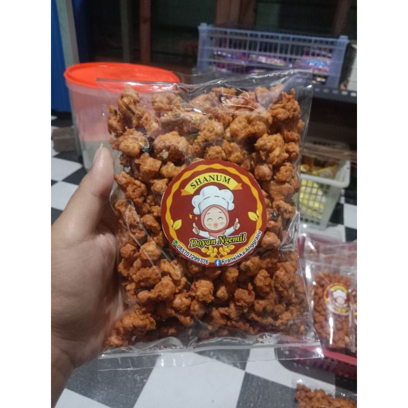 

Kacang Kribo pedas manis/kacang disco