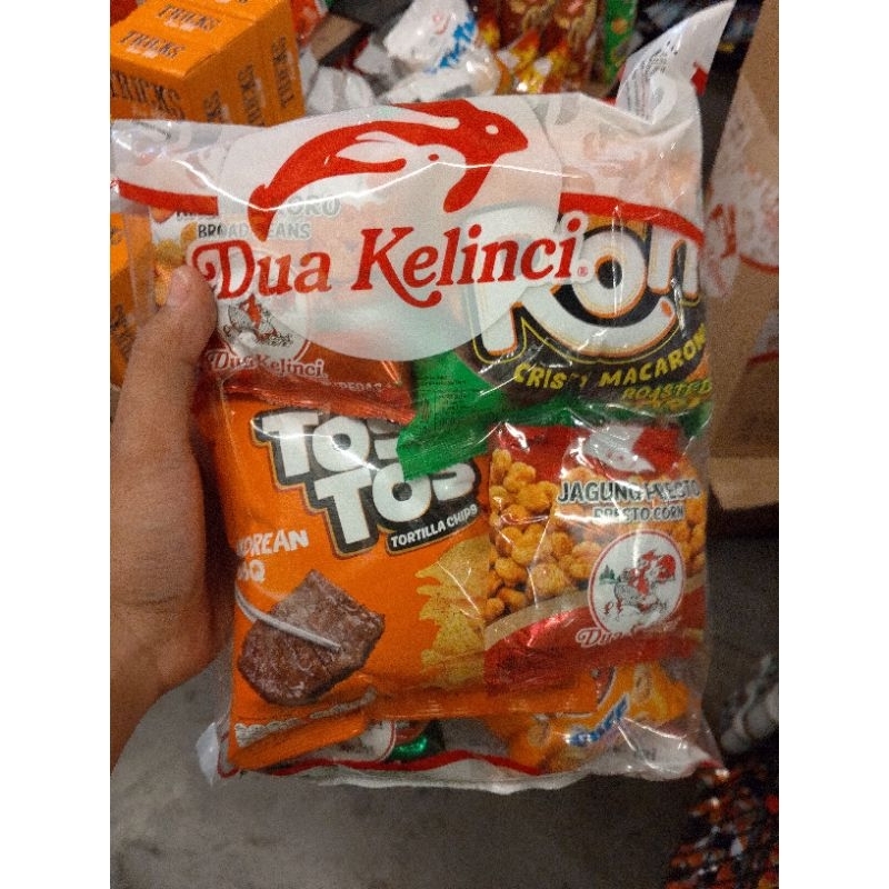 

Snack Ulang Tahun || Dua Kelinci Assorted Pack Isi 12pcs 175gr