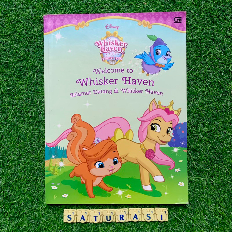 (Saturasi Preloved) Disney Whisker Haven : Welcome to Whisker Haven - Buku Cerita Anak