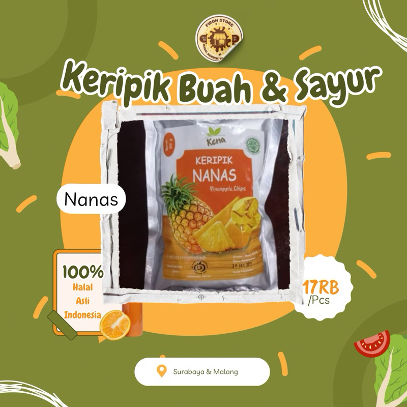 

Keripik Nanas Lezat Uming