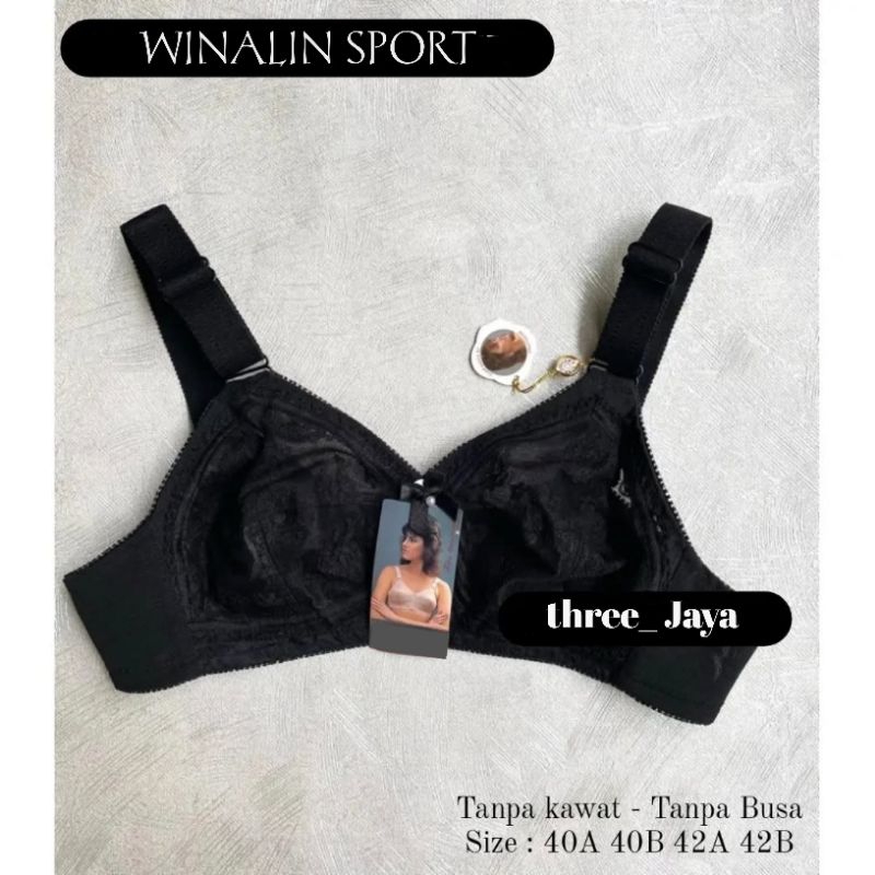 BH WINALIN SPORT TANPA BUSA / SPORTBRA KATUN PREMIUM WINALIN SPORT