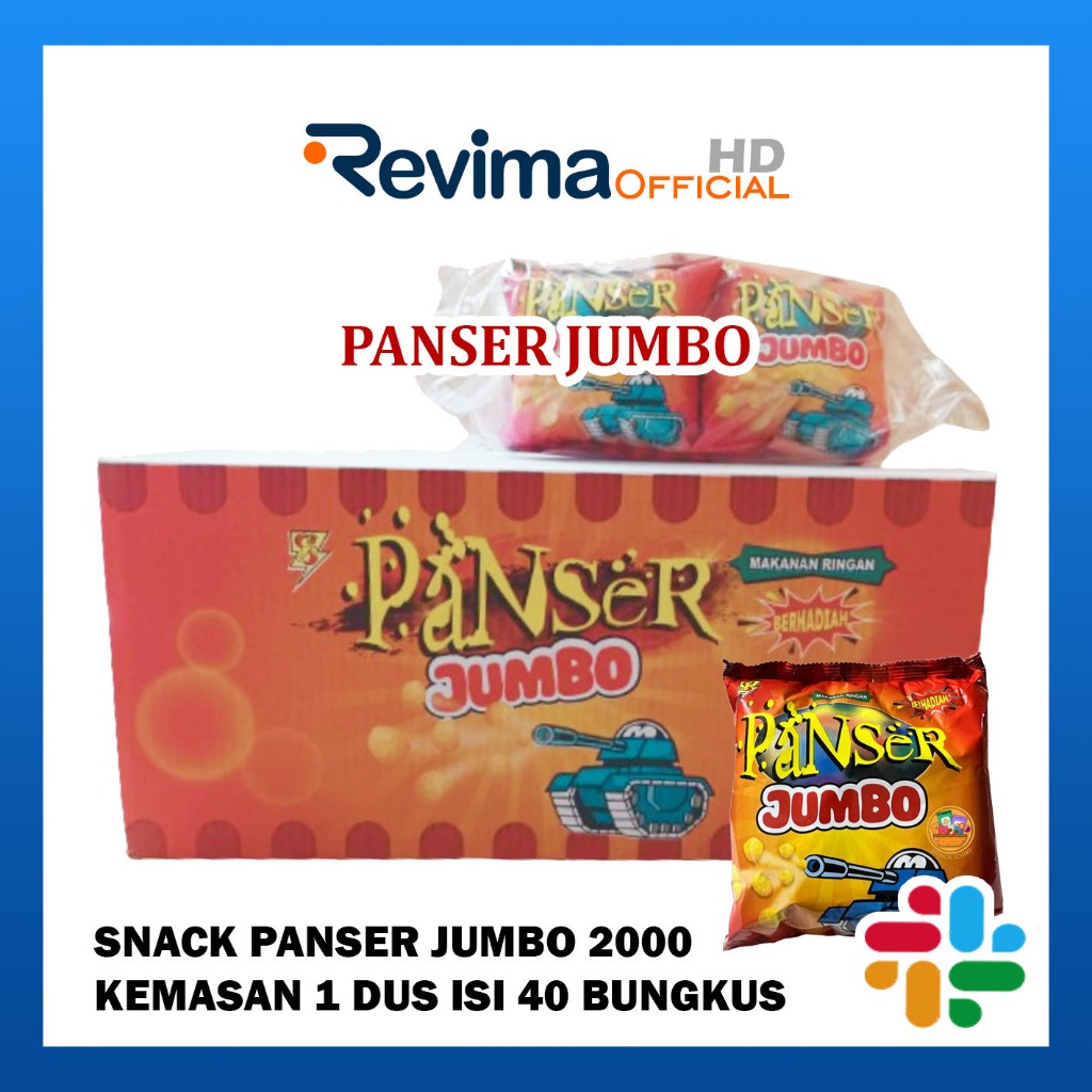 

Ciki PANSER JUMBO BERHADIAH Kemasan 1 Dus isi 40 Bungkus