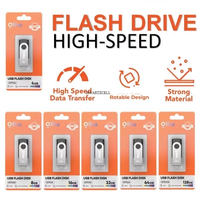 [ FD OLIKE ]- OLIKE Flashdisk FLASH DISK 4GB 8GB 16GB 32GB 64GB 128GB / Flashdrive OFP204 OFP208 OFP