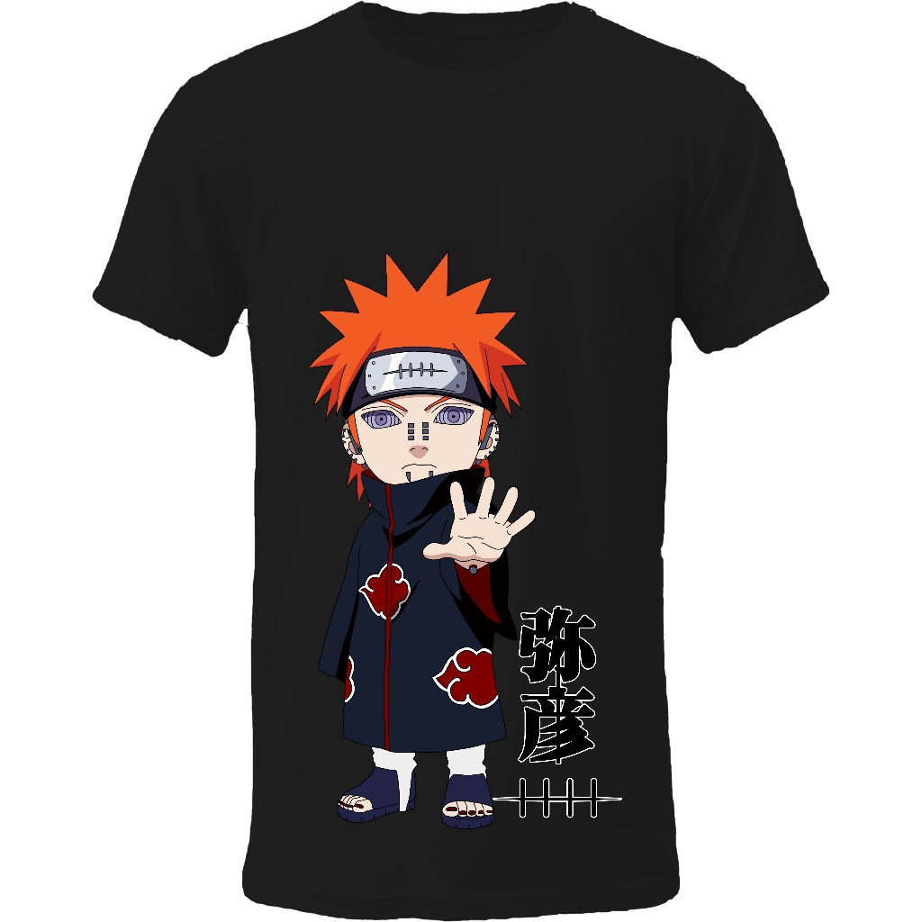ECS T-shirts Casual Naruto Chibi Karakter Pain-Yahiko
