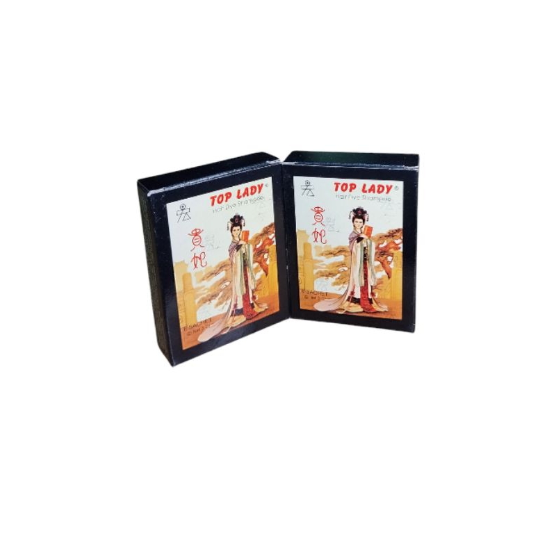 Top lady semir rambut 1 sachet | semir rambut | warna hitam | menutup uban pada rambut