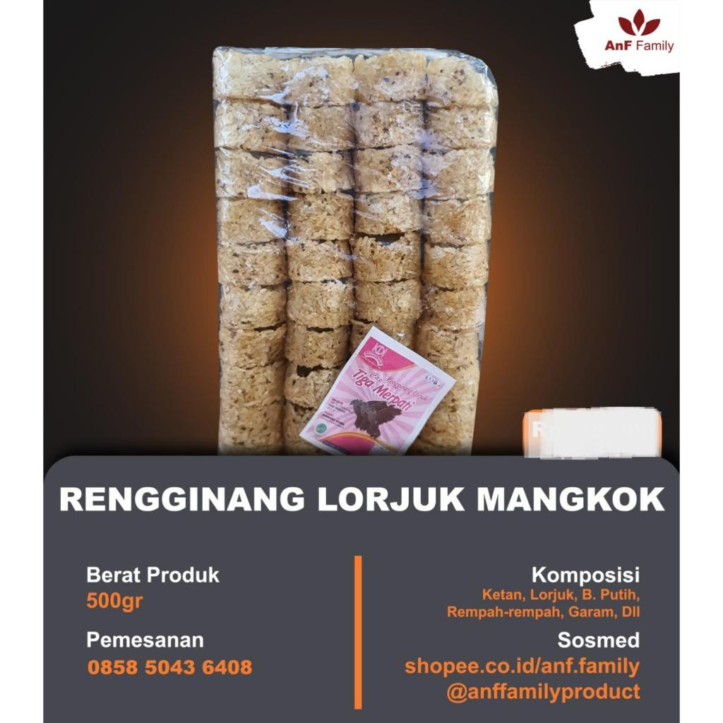 

Rengginang Lorjuk cap tiga merpati