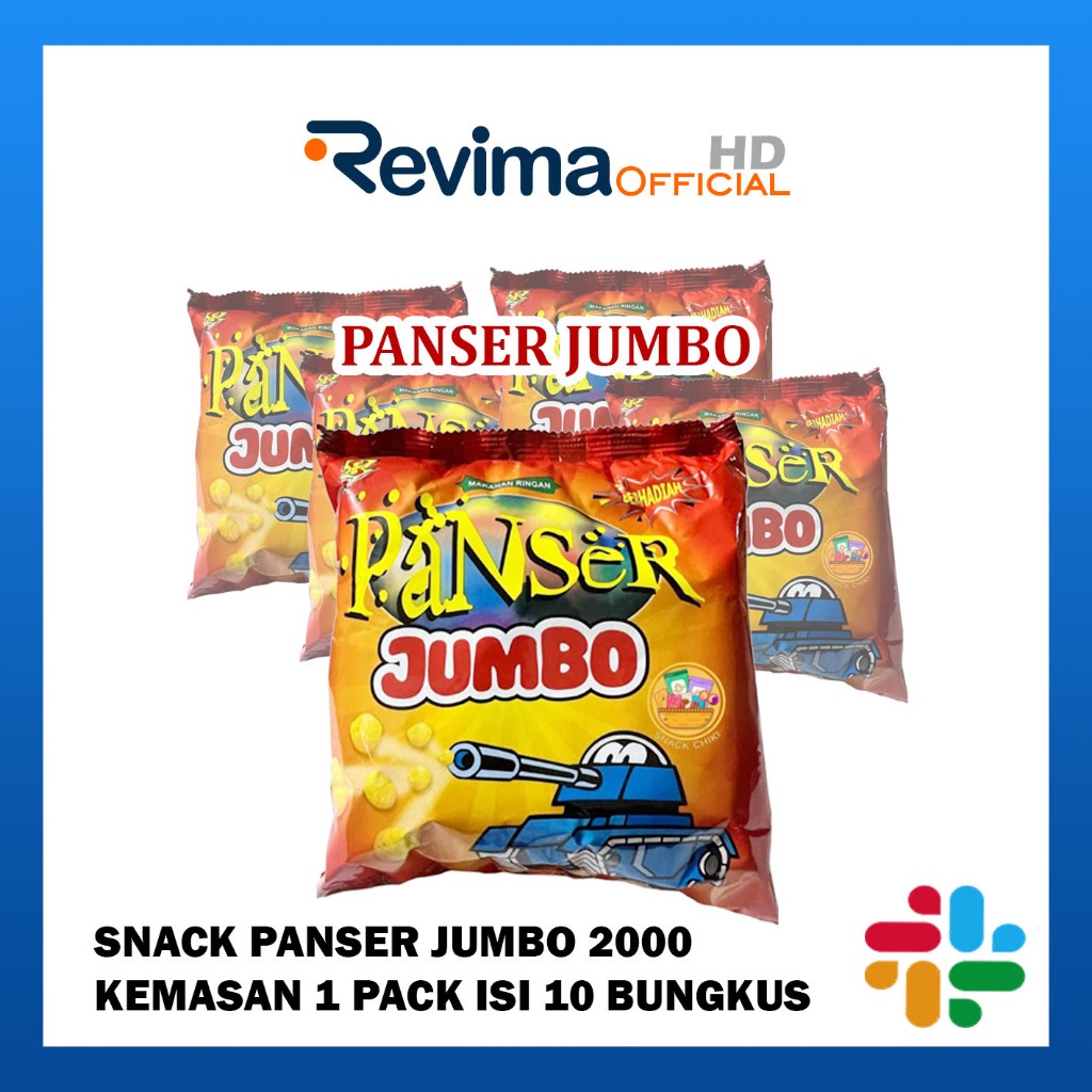 

Snack Ciki PANSER JUMBO BERHADIAH Kemasan 1 Pack isi 10 Bungkus