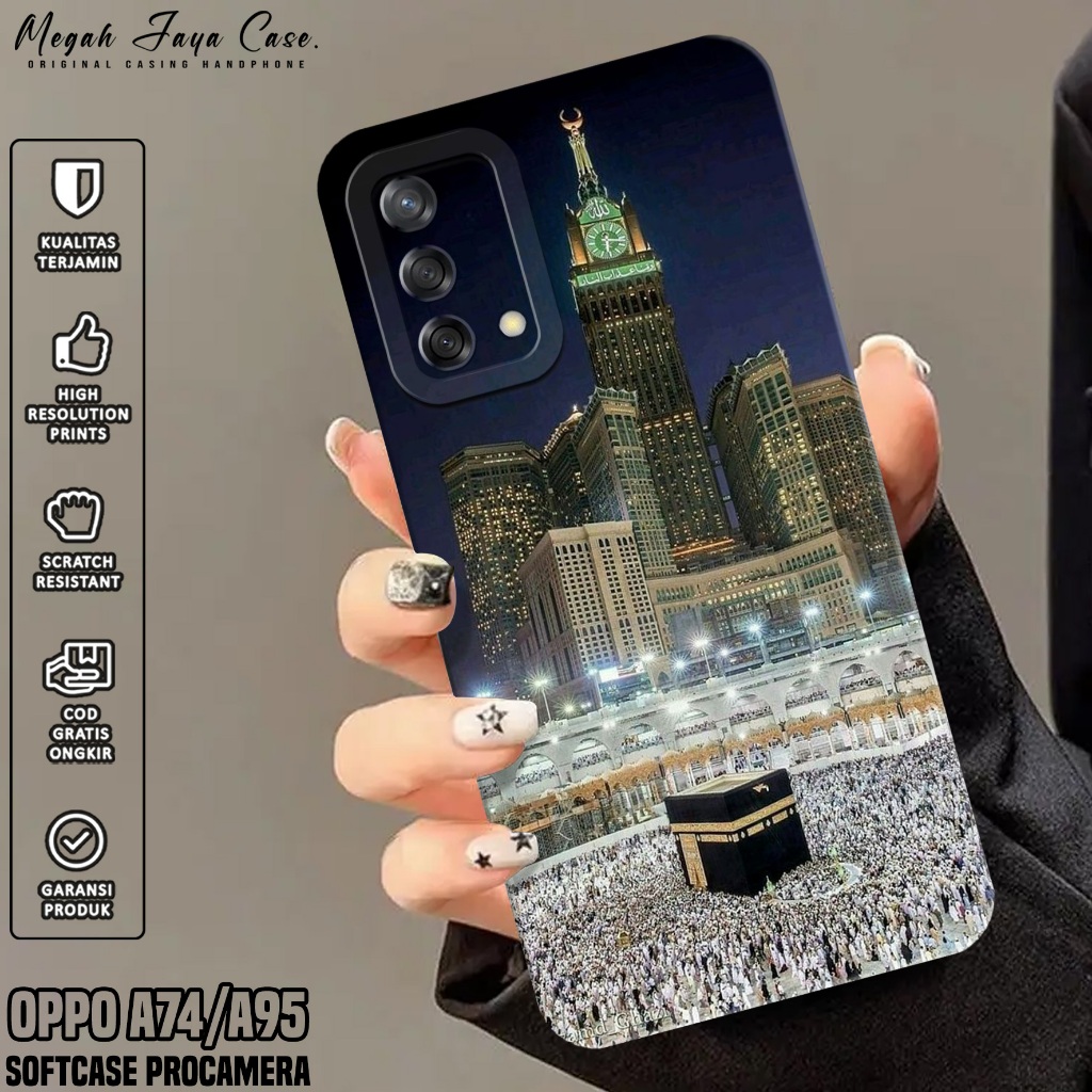 Softcase Oppo A74 / A95 4G - Case Hp Oppo A95 / A74 4G Motif ISLMC - Silikon Hp Oppo A95 - Case Hp O