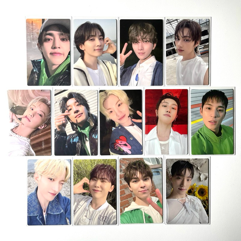 pc carat membership kit / scoups jeonghan joshua jun hoshi wonwoo woozi the8 mingyu dk seungkwan ver