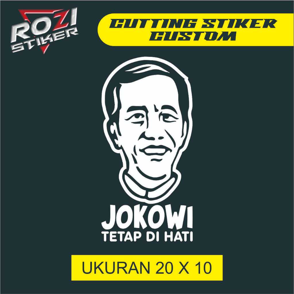 

STIKER CUTTING JOKOWI TETAP DI HATI