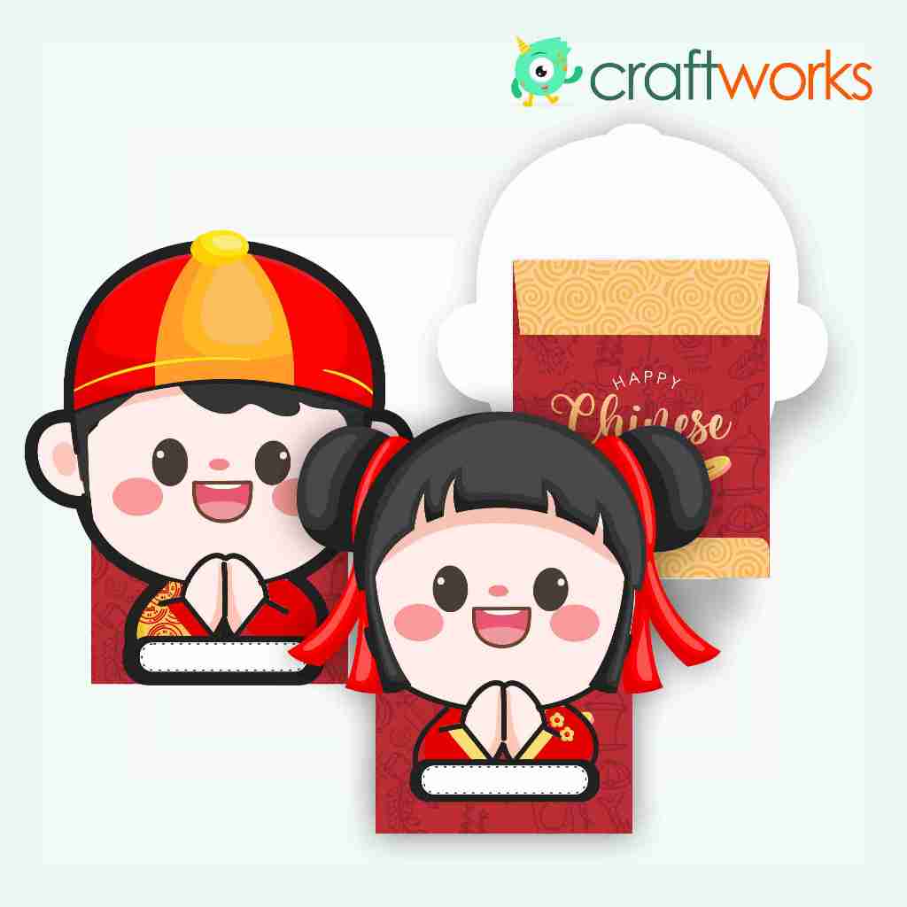 

AMPLOP ANGPAO IMLEK UNIK (ISI 3 PCS) - CHINESE NEW YEAR ENVELOPE