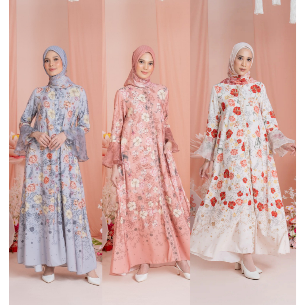 Dayana Dress Wearing Klamby Sale ORI 1000% (TIDAK TERMASUK HIJAB)