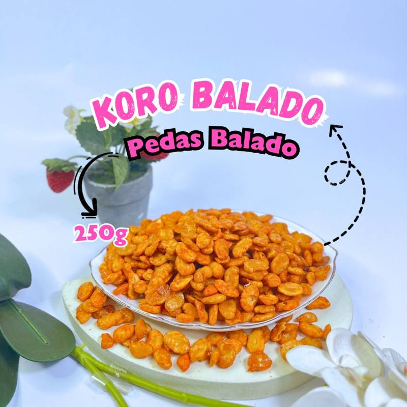 

snack kiloan kacang koro balado 250gram | jajanan jadul | makanan ringan murah | cemilan lebaran