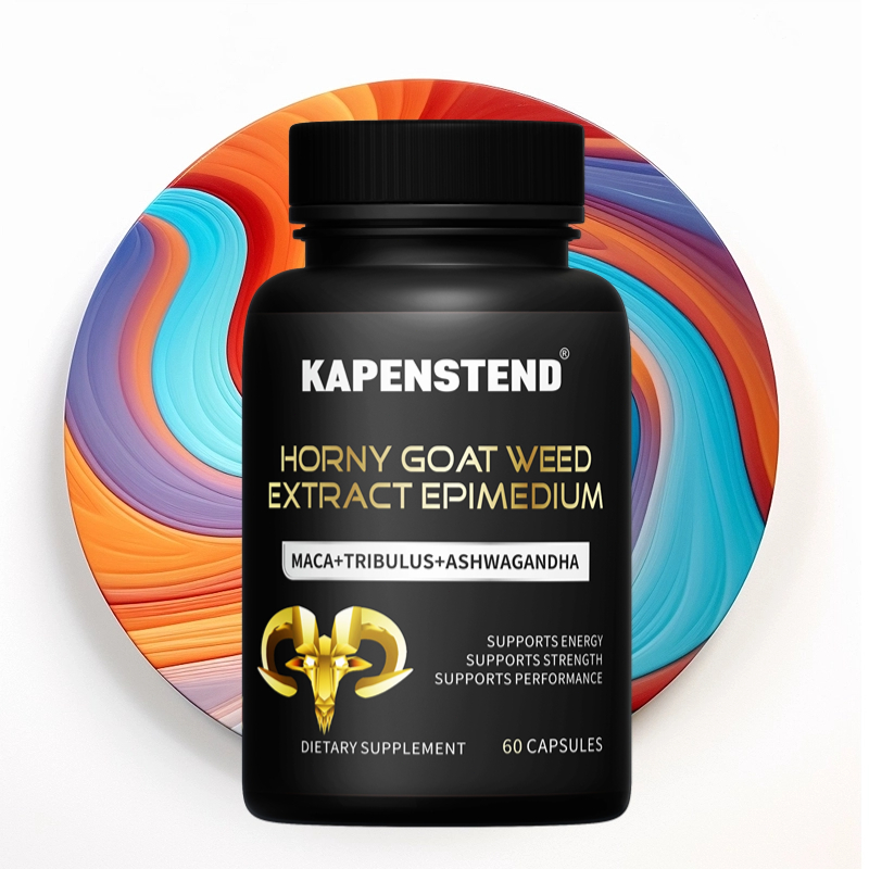 KAPENSTEND Horny Goat Weed, Maca, Tribulus, Ekstrak Ashwagandha, 60 Kapsul
