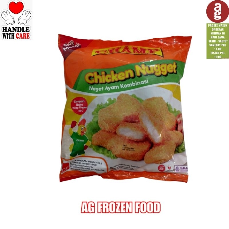 

Champ Nugget Ayam 450 Gram