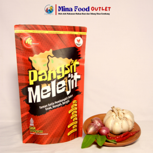 

PANGSIT MELEJIT / KERIPIK/ KERUPUK/ PANGSIT IKAN TERI 100 GRAM