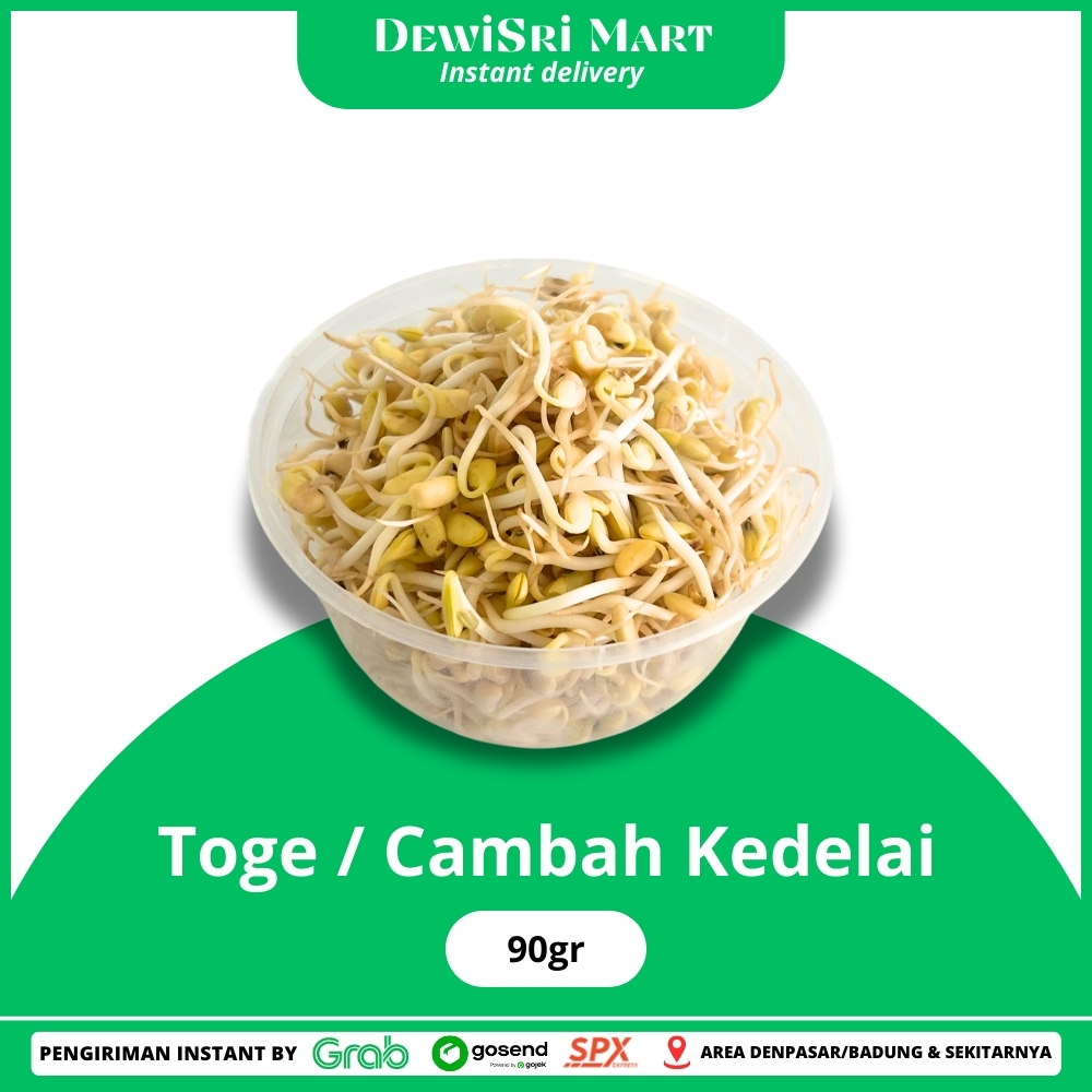 

Toge / Kecambah Kedelai 90gr - Dewi Sri Mart