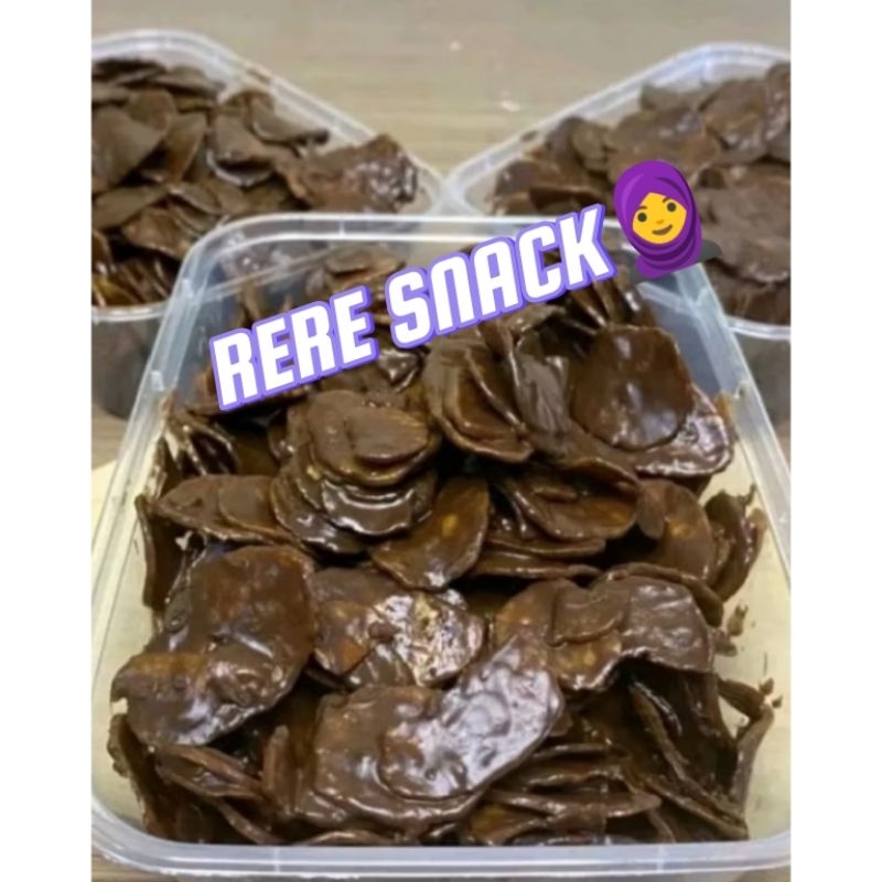 

Keripik pisang coklat lumer berat 150+150gr 2pic