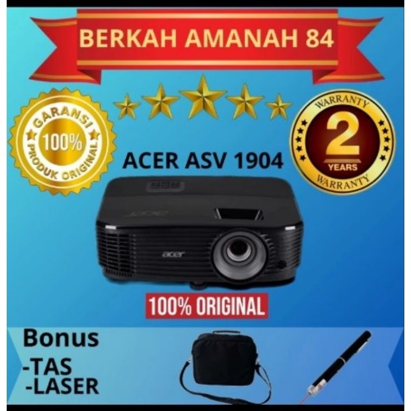 PROYEKTOR ACER ASV 1904 SVGA 4000 LUMENS