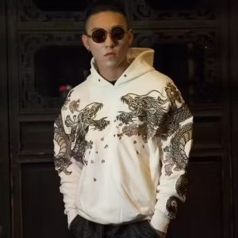 Jaket Bordir Ukiyo E Dragon Made In Jepang