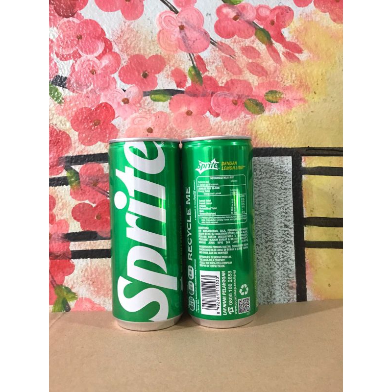 

Sprite kaleng 250 ML / minuman sprite can