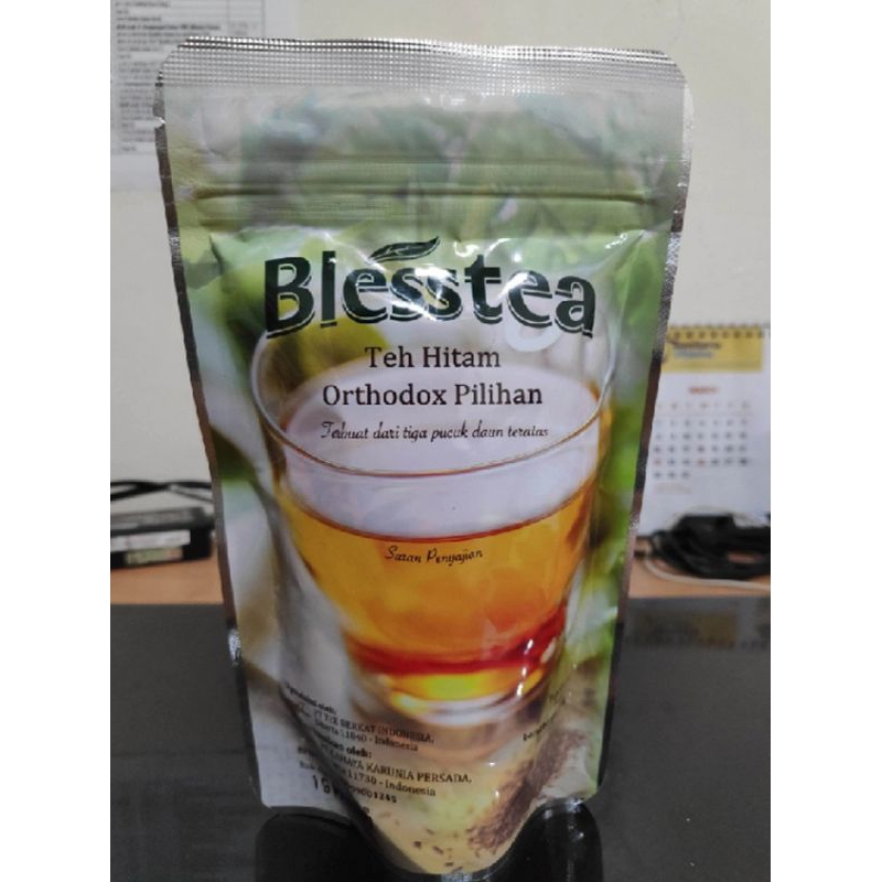 

Blesstea Bless Tea Pouch / Kemasan Sachet 70 gram Teh Hitam Orthodok Original Herbal