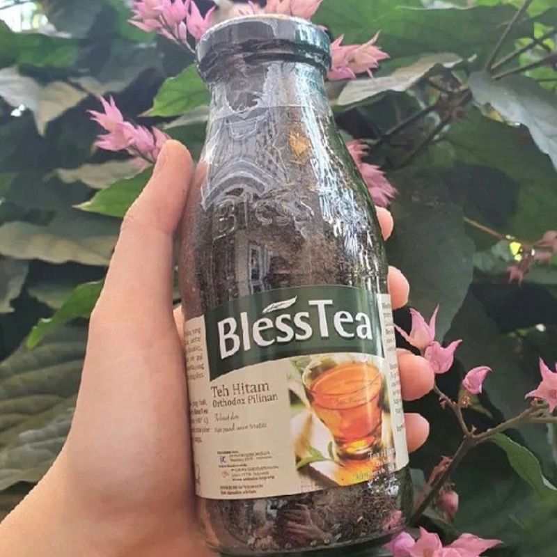 

Blesstea Bless Tea Teh Hitam Orthodok Kemasan Botol 110 gram di Jamin Original Asli