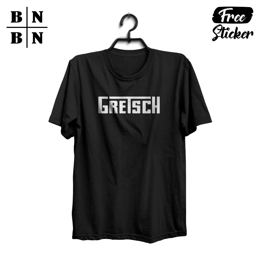 Kaos Gretsch Guitar Logo