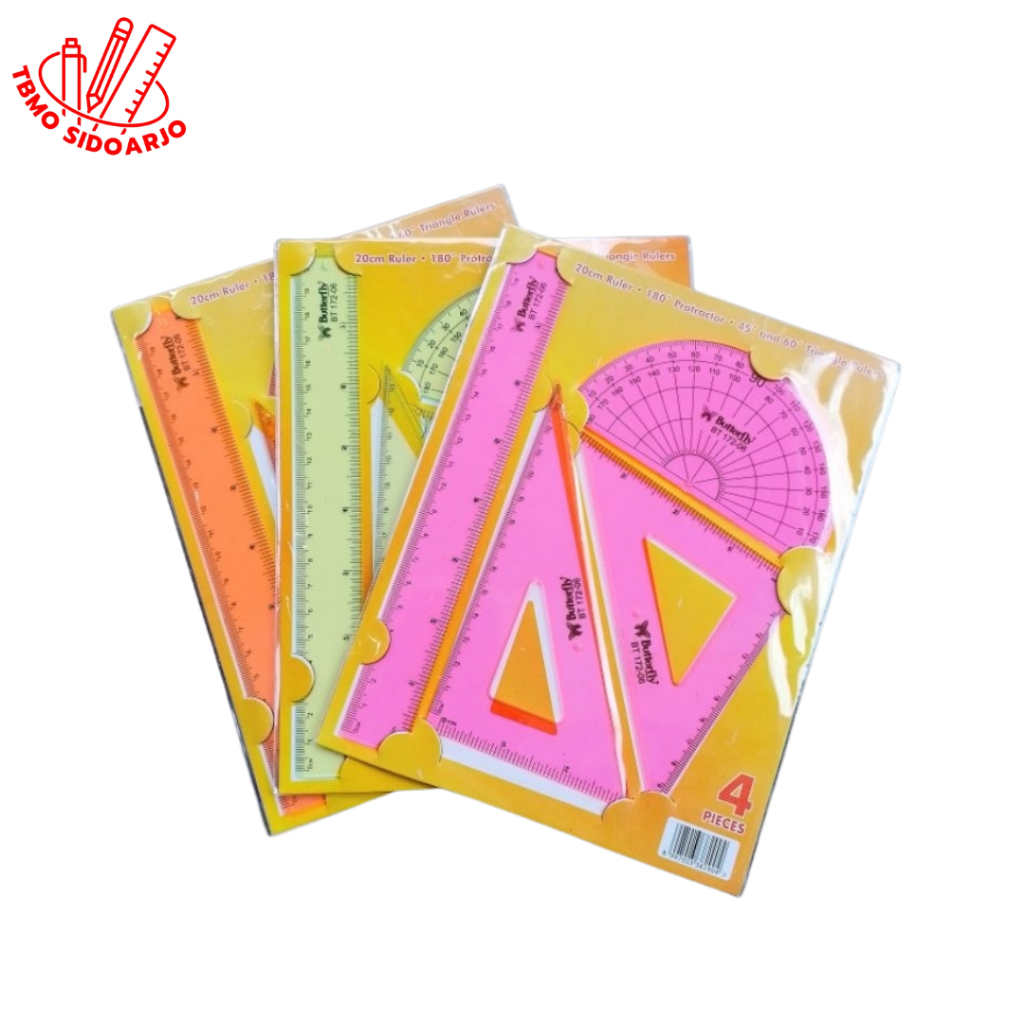 

GARISAN BUTTERFLY BT172-06 SET ISI 4PCS