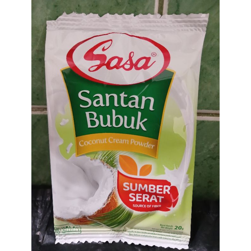 

[PCS] SASA SANTAN KELAPA BUBUK INSTAN 20 GRAM