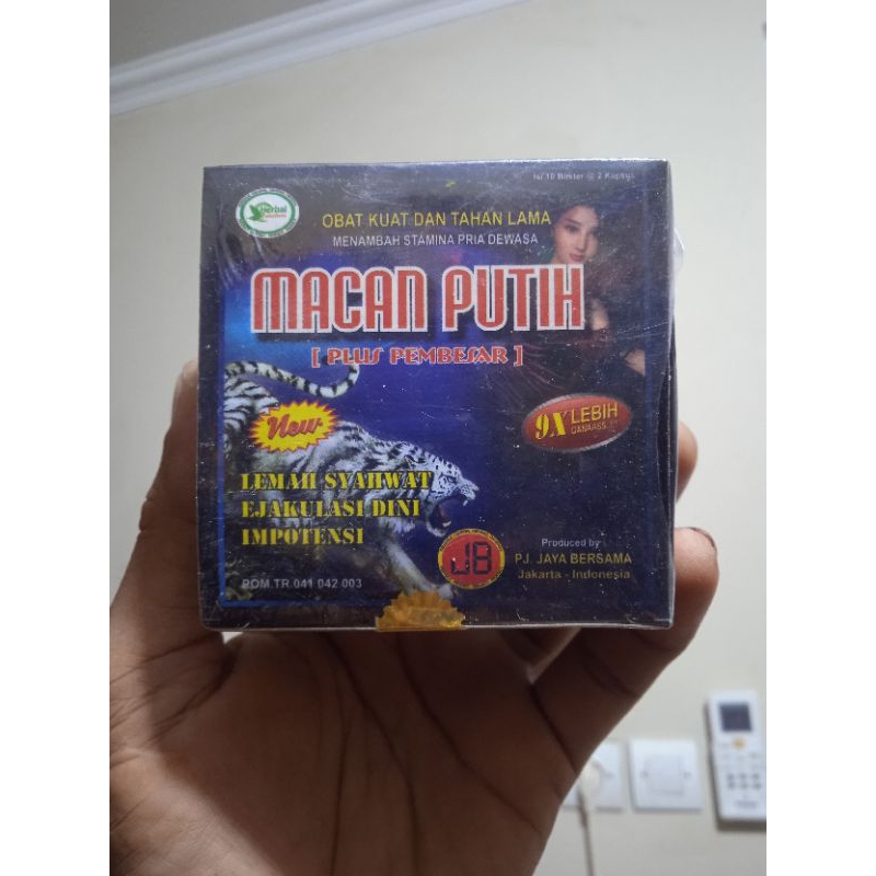 Extra kapsul macan putih 10x lebih dahsyat