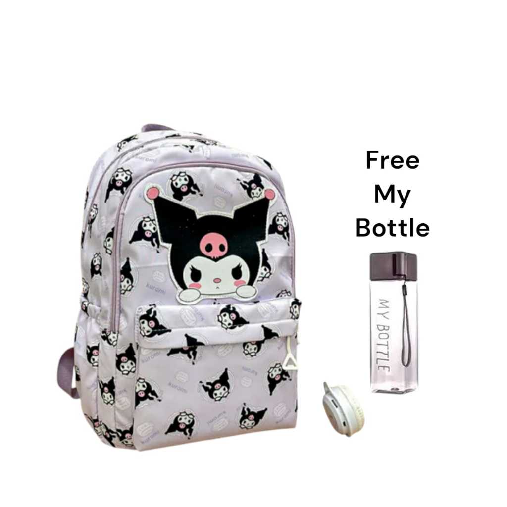 Tas sekolah anak perempuan free botol/Tas sekolah anak cewek SD SMP/Tas sekolah anak terbaru/Tas sek