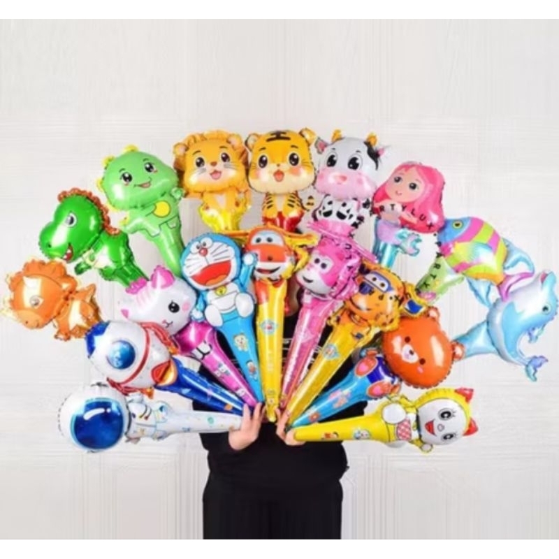 Balon Pentungan Balon Pentungan Panjang Karakter