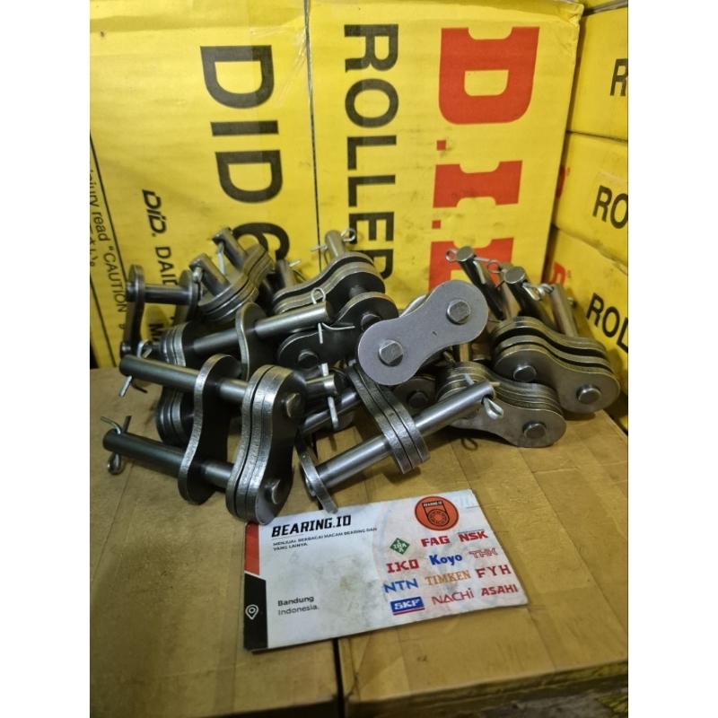 CONNECTING LINK RS 100-2 DOUBLE CL 100-2 SAMBUNGAN RANTAI 100-2 ORIGINAL MSK JAPAN