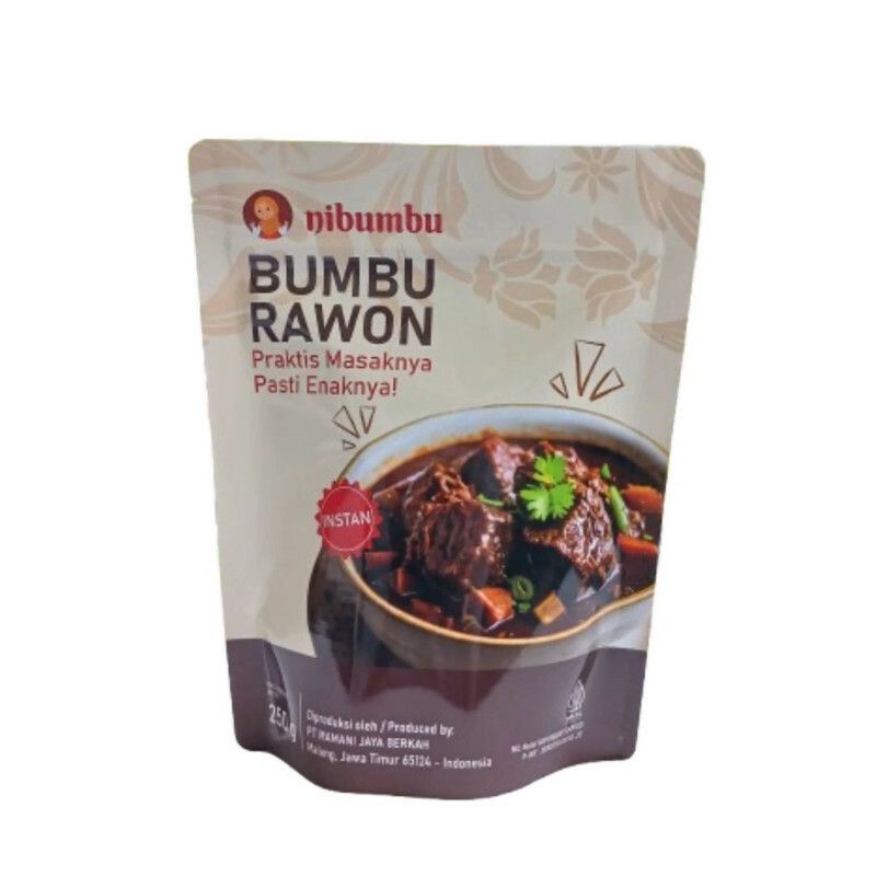 

Bumbu Rawon Instan nibumbu 250 g