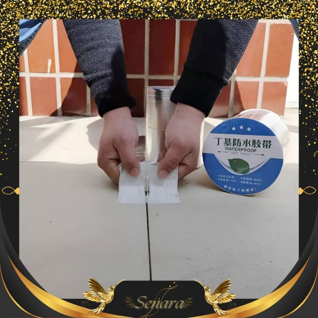 SENARA Lakban Alumunium / Lakban Anti Bocor / Lem Anti Air Alumunium / Lakban Anti Bocor Waterproof 