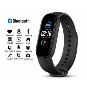 Smartwatch M6 jam tangan wanita iphone smart band6 Mi heart rate blood pressure fitness tracker fash