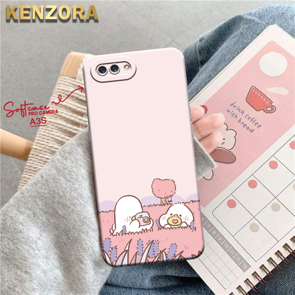 Case Hp OPPO A3S - Casing Hp OPPO A3S  - KENZORA - Fashion Case Aesthetic - Kesing Oppo a3s  - Case 