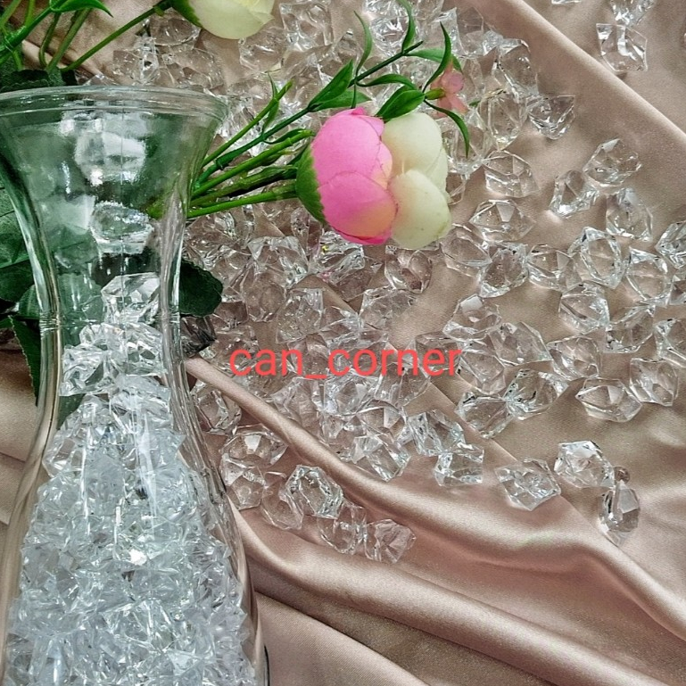 Batu Kristal Akrilik Bening 1 Kg