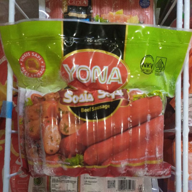 

YONA Sosis Sapi Merah 450gr