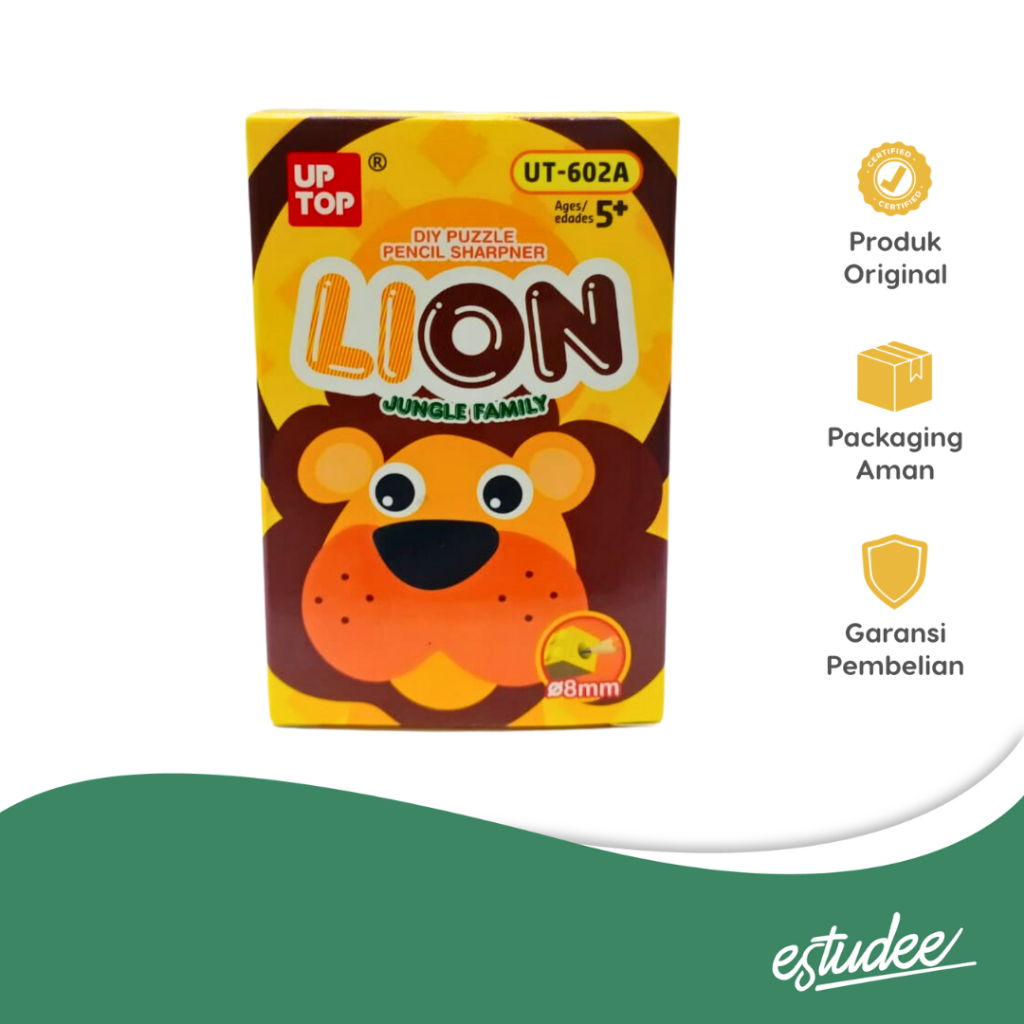 

ESTUDEE SHARPENER DIY PUZZLE LION UT-602A