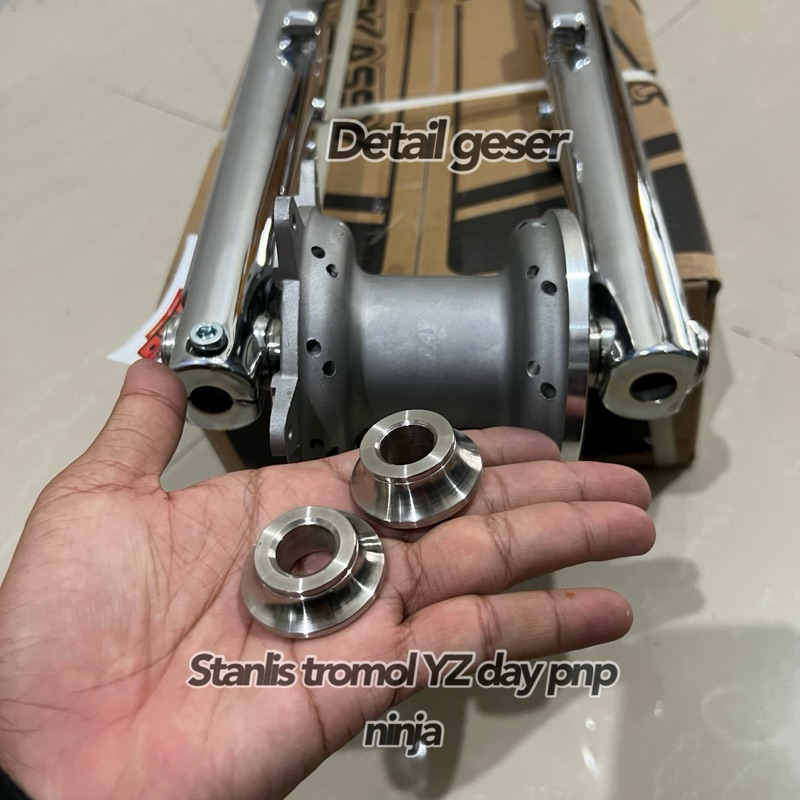 BOSH BOSING TROMOL DEPAN YZ YZ125 STANLISE PNP SHOCK NINJA HANDMADE