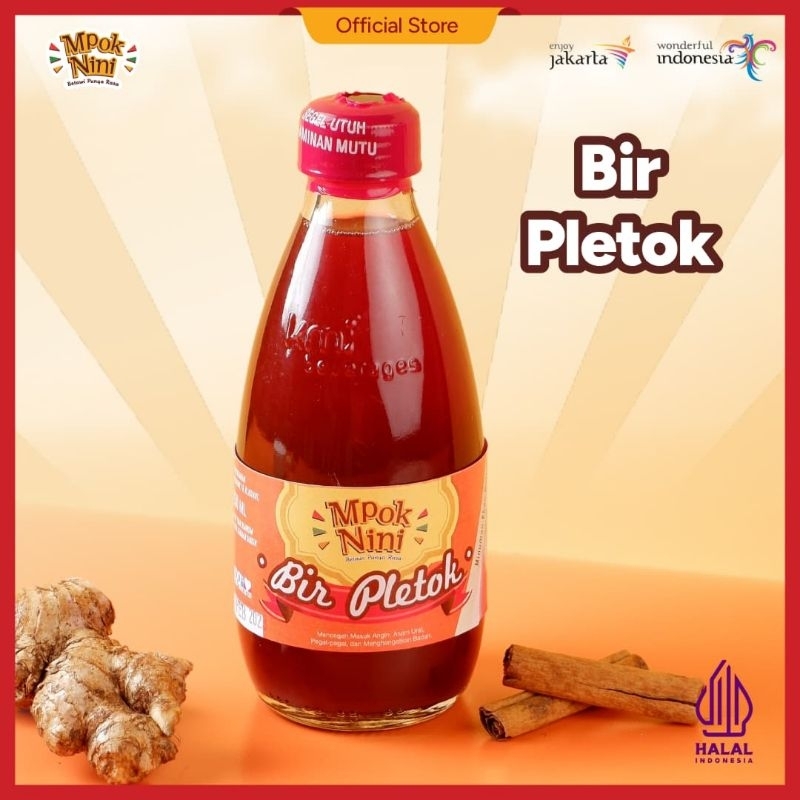 

Bir Pletok Minuman Khas Betawi | Mpok Nini | Oleh-Oleh Jakarta