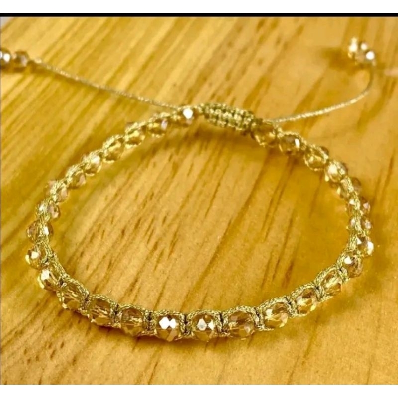 gelang crystal bali etnik